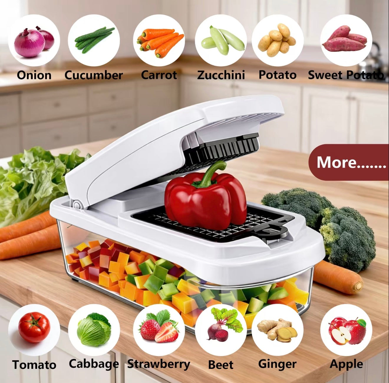 MultiChop 15-in-1 Vegetable Chopper