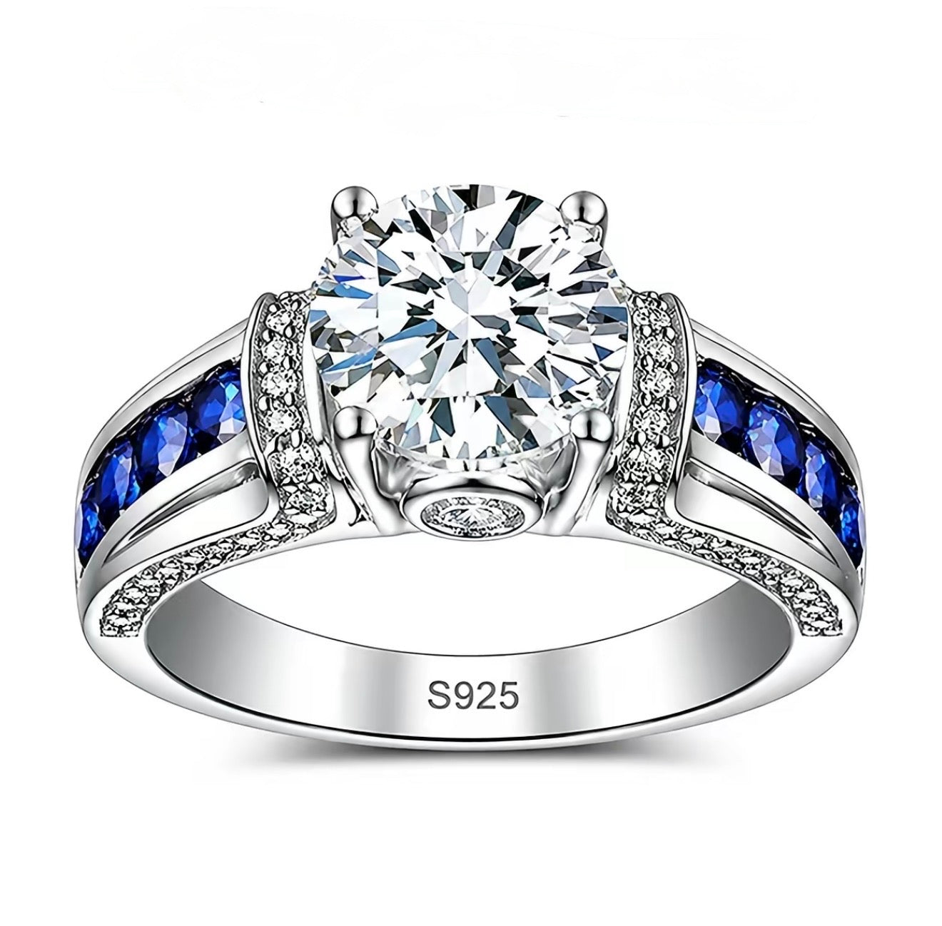SapphireGlow Ring
