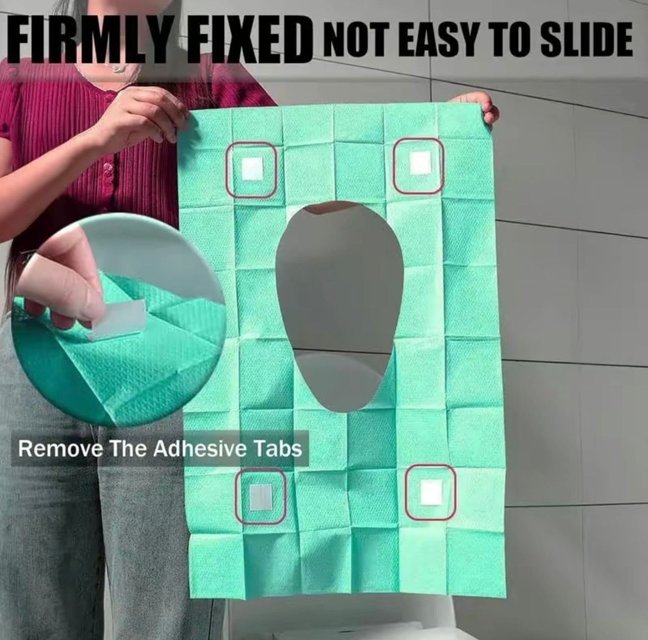 SafeSit Disposable Toilet Seat Covers