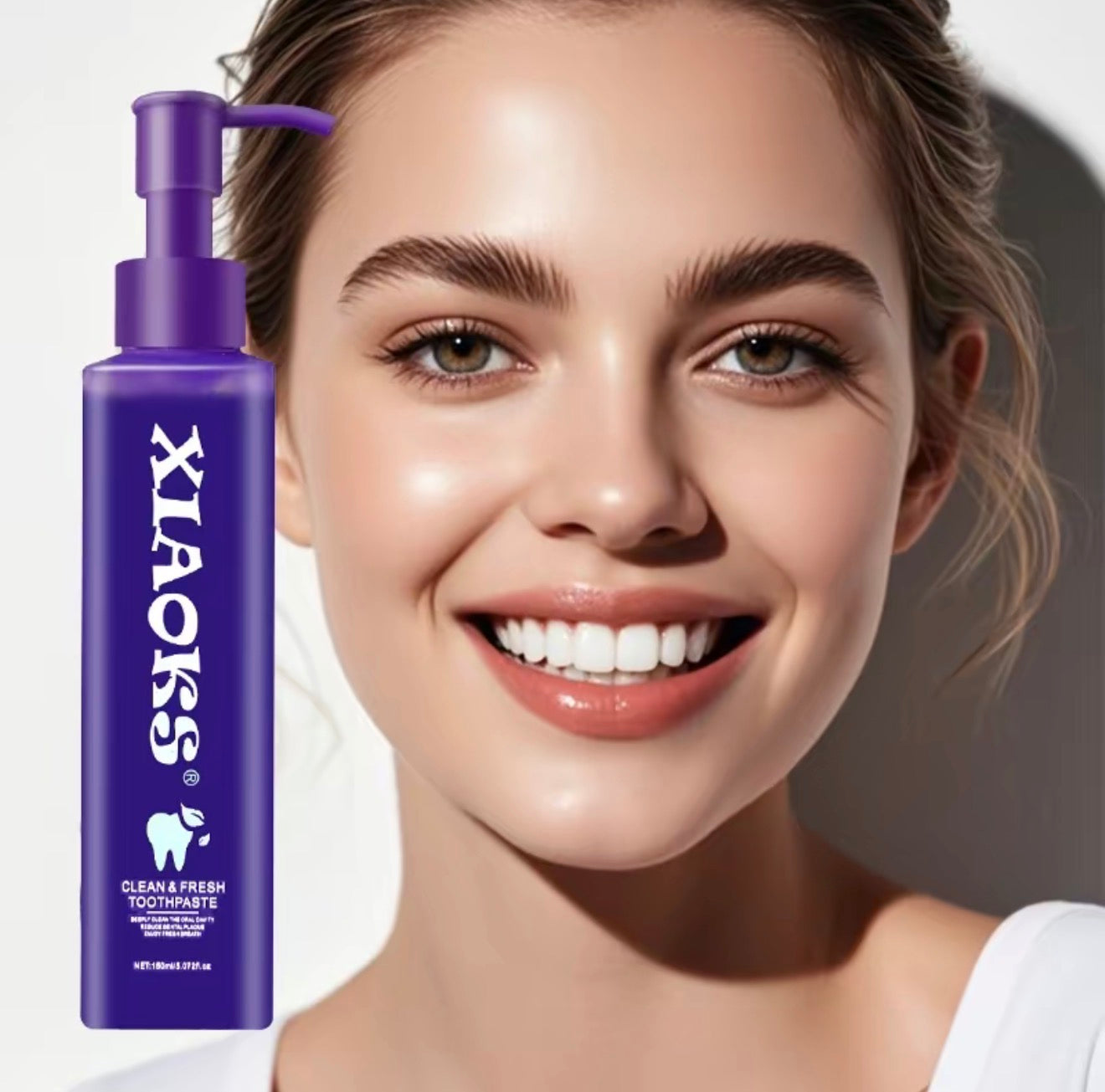 FreshMint Purple Clean Toothpaste