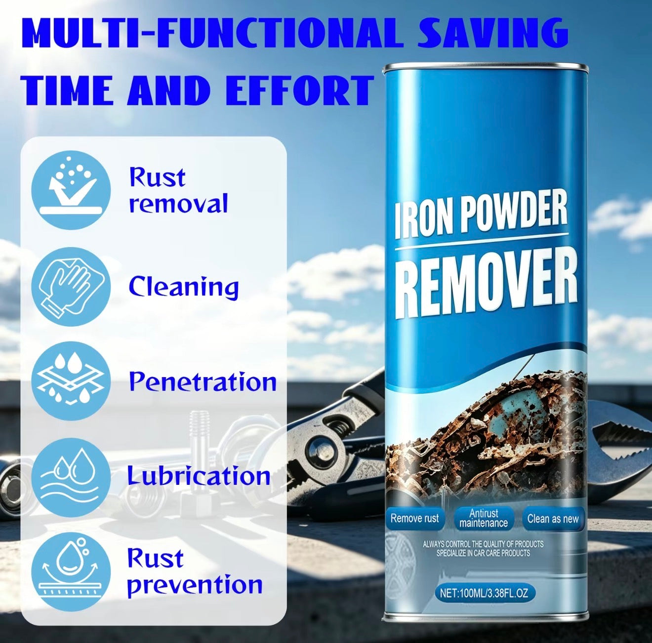 RustBlast Wheel & Metal Cleaner