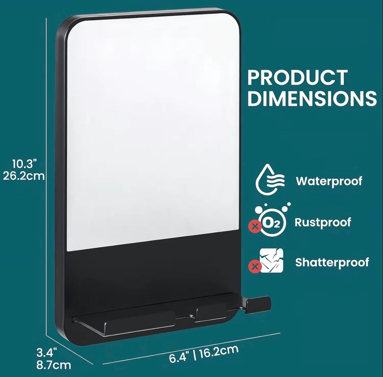 ClearView Fogless Mirror