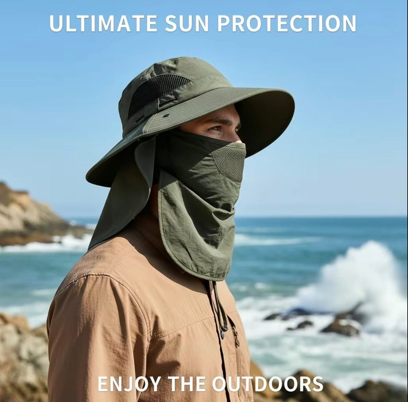 SunDefender Detachable Hat