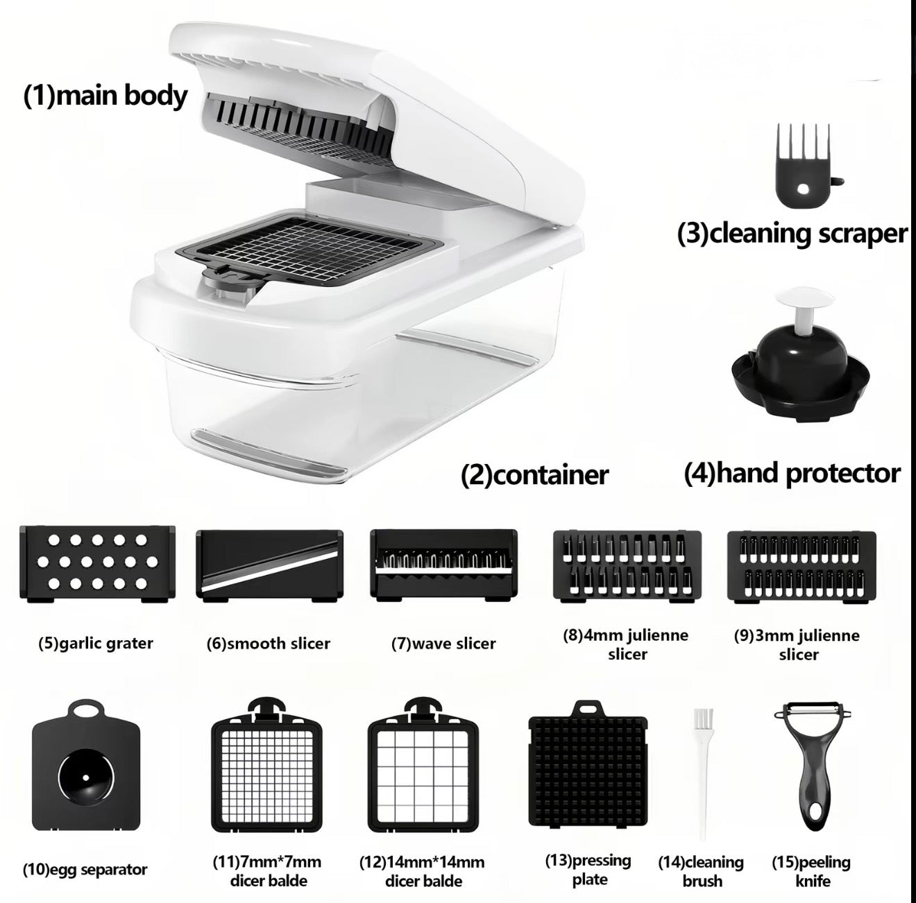 MultiChop 15-in-1 Vegetable Chopper