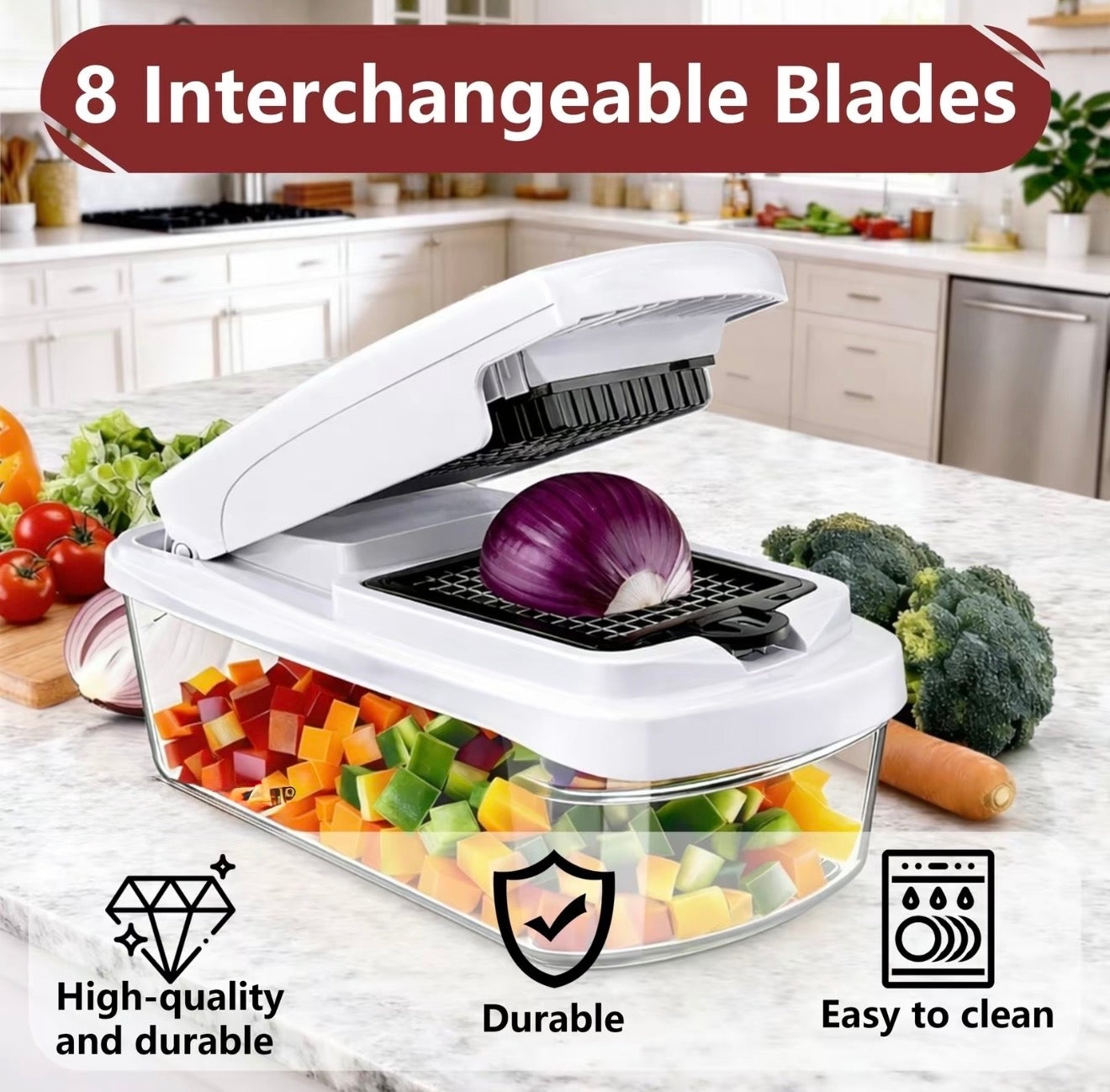 MultiChop 15-in-1 Vegetable Chopper