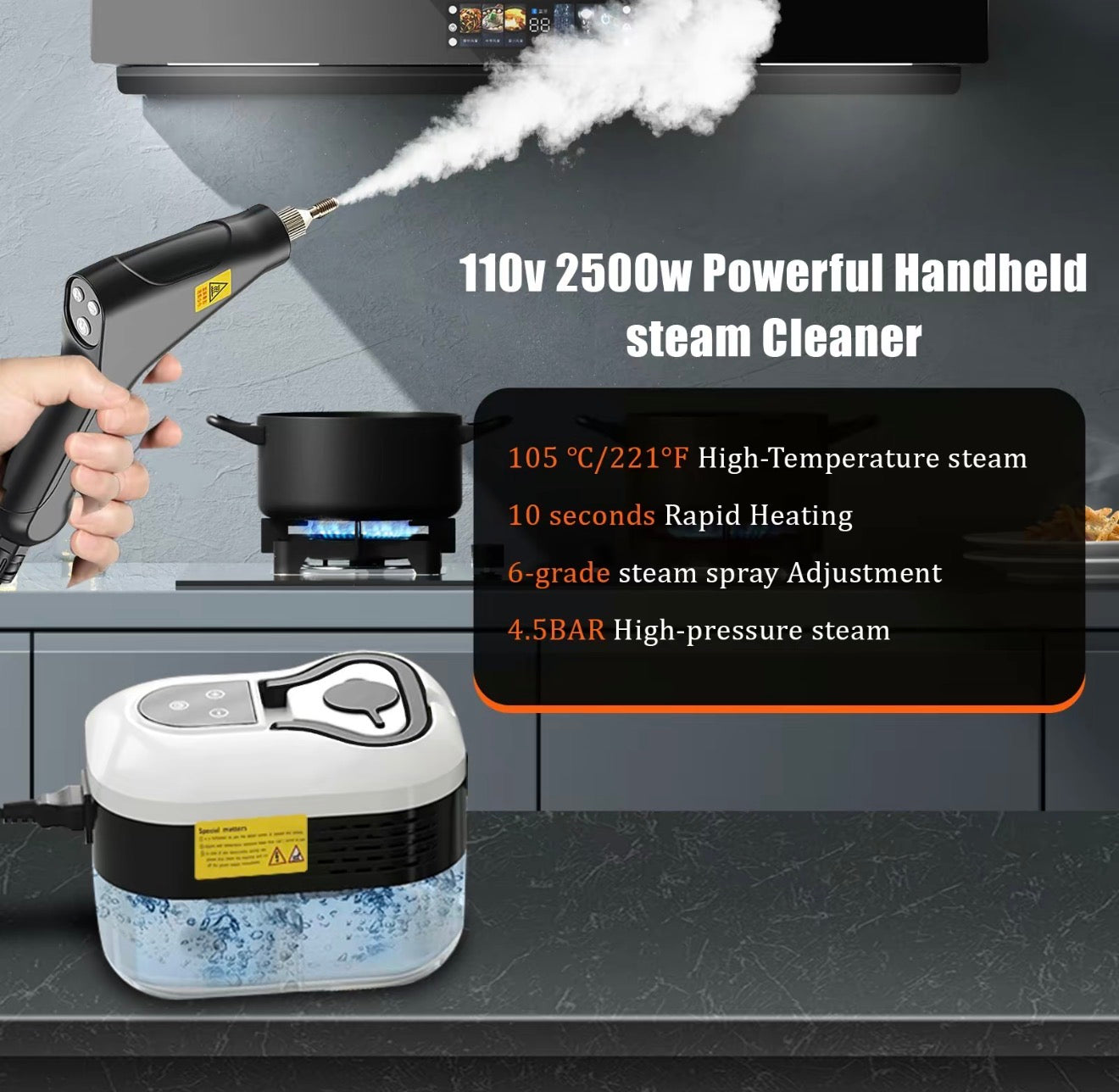 SteamPro Handheld Cleaner