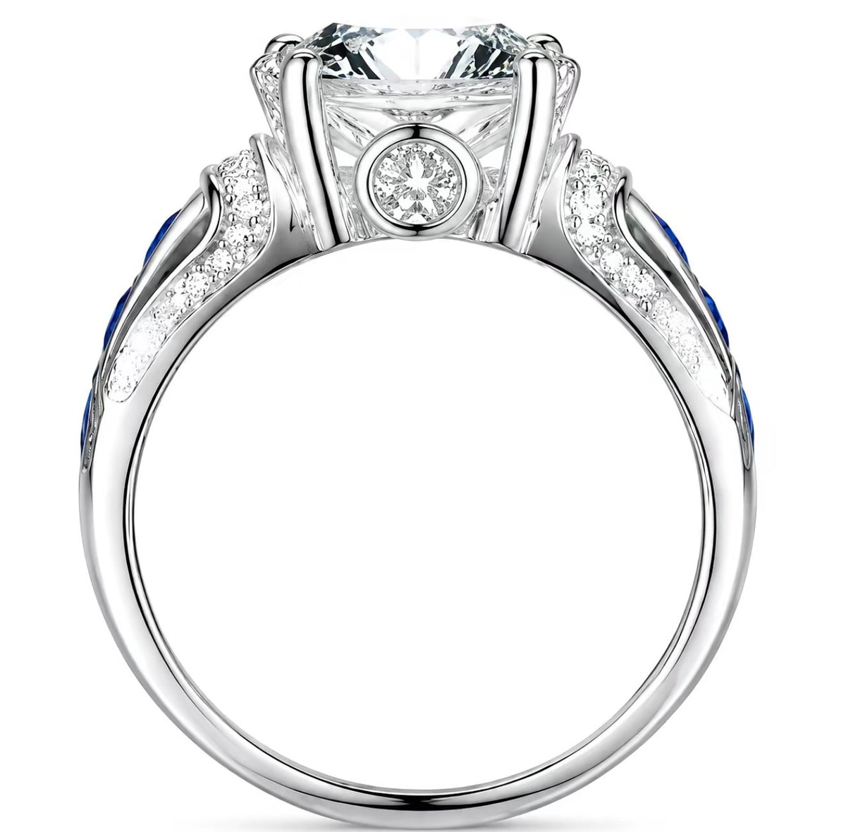 SapphireGlow Ring