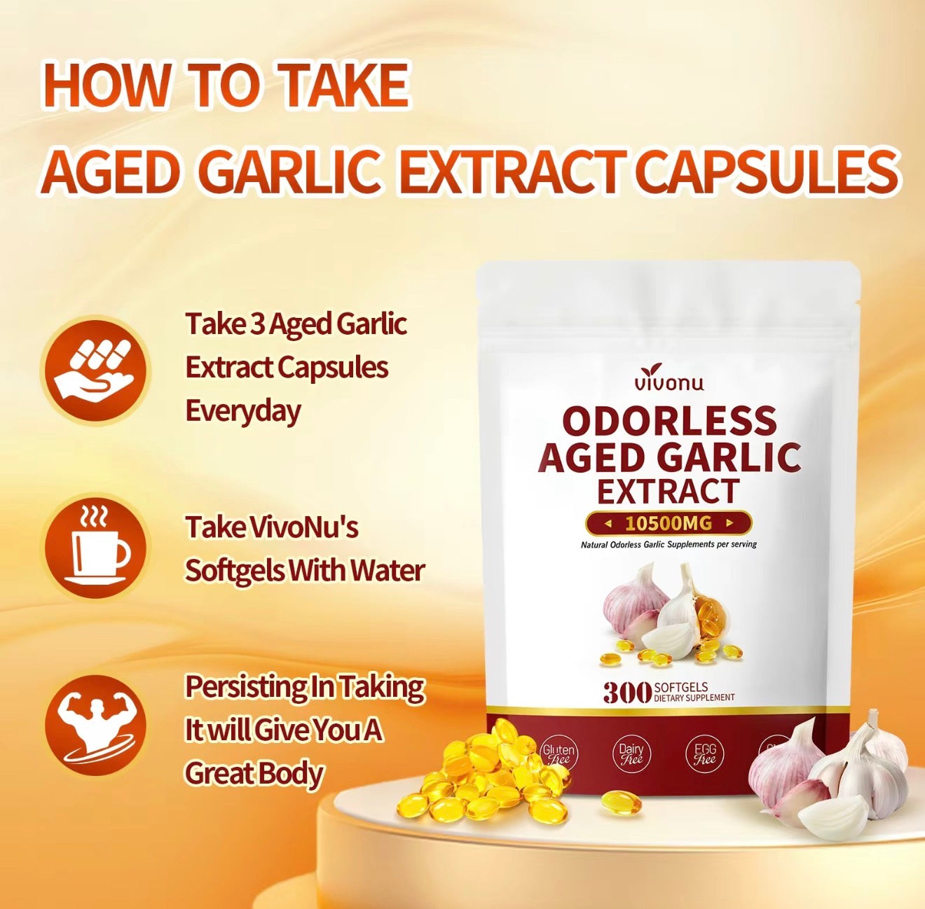 GarlicMax Aged Extract Softgels