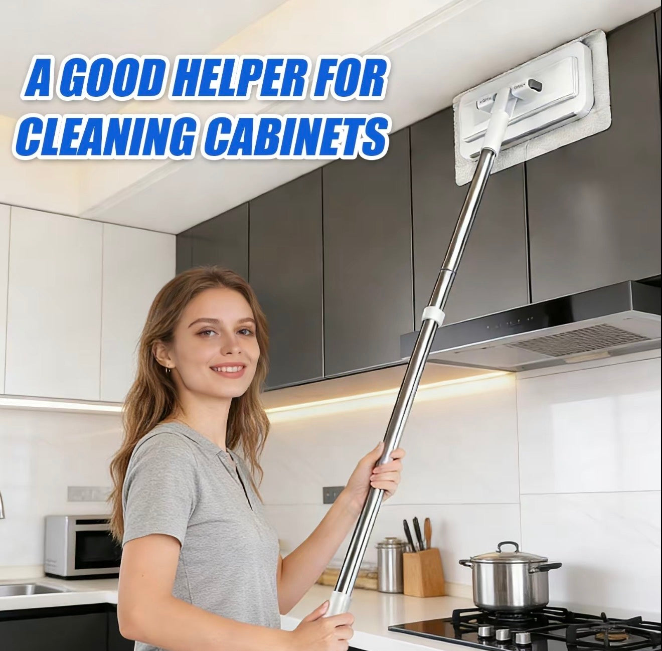 CleanSweep Hands-Free Disposable Mop
