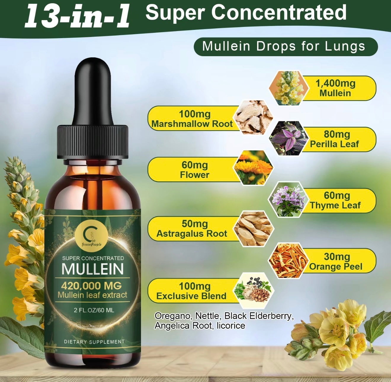 LungClear Mullein Drops
