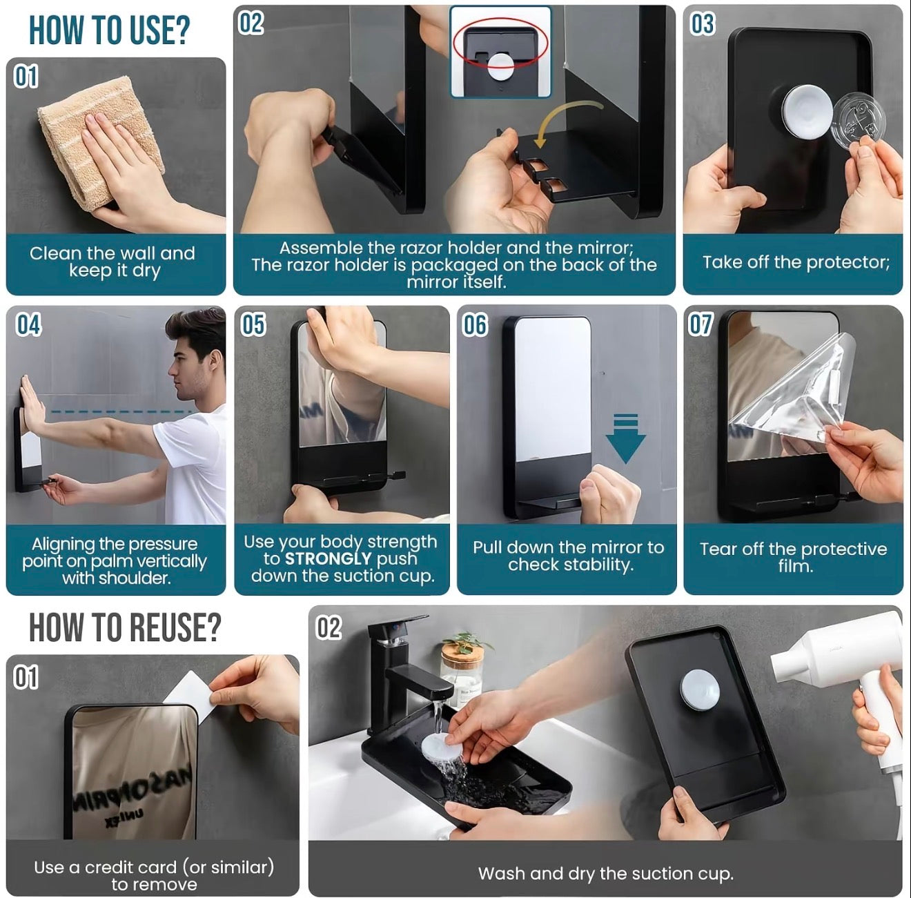 ClearView Fogless Mirror