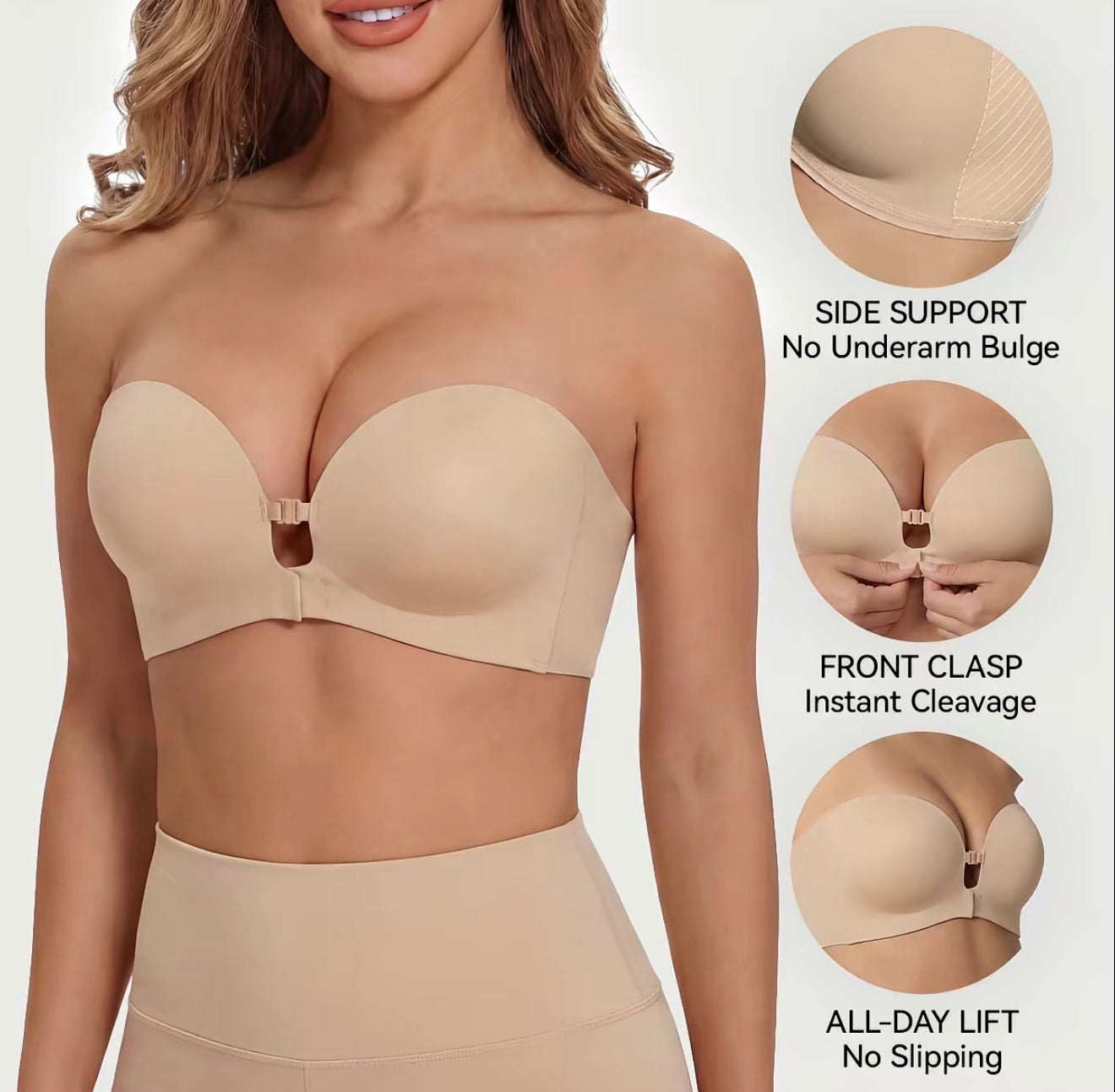 LiftFit Strapless Bra