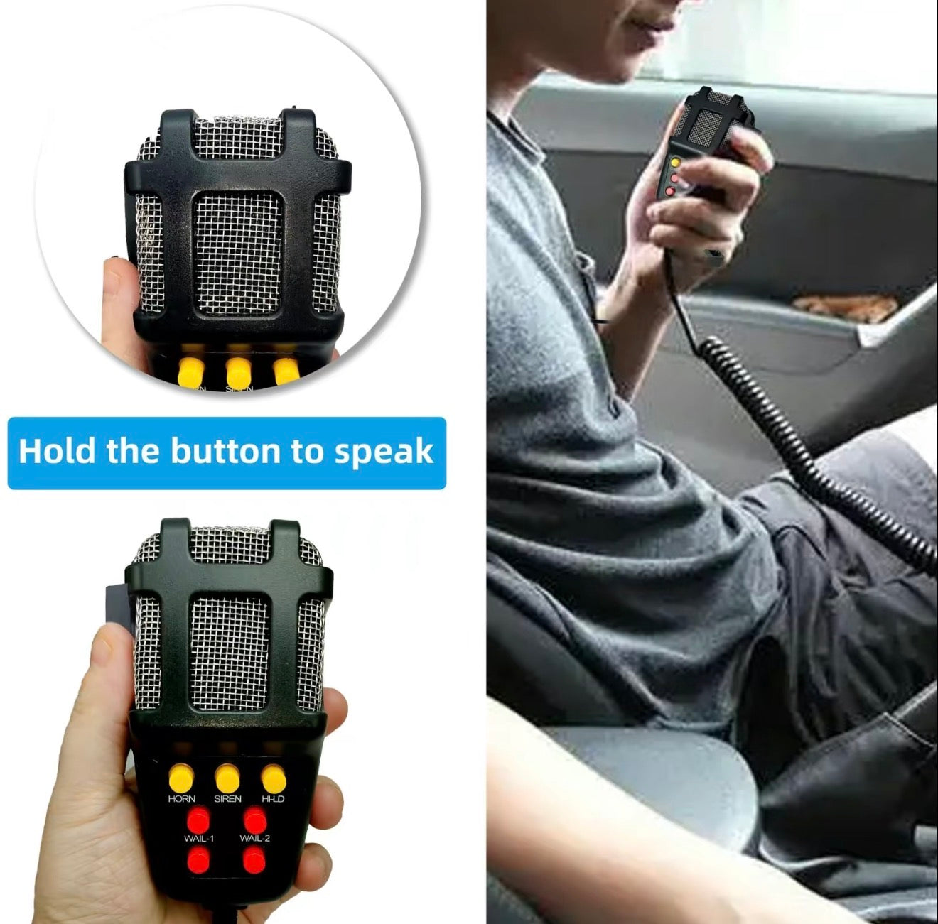 SoundBlaze 7-Tone Car PA Horn