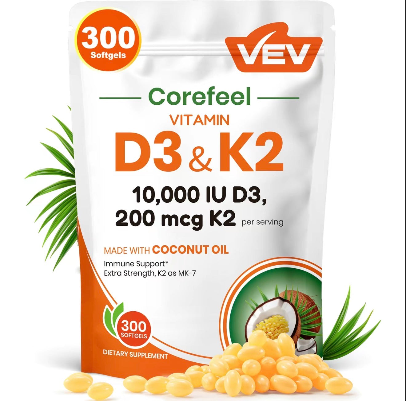 D3K2 CoreVital Softgels