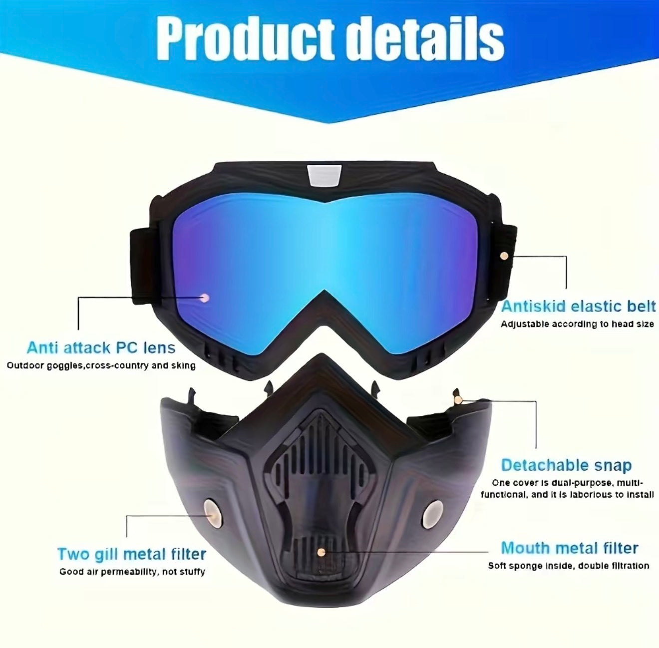 AntiFog Pro Goggles