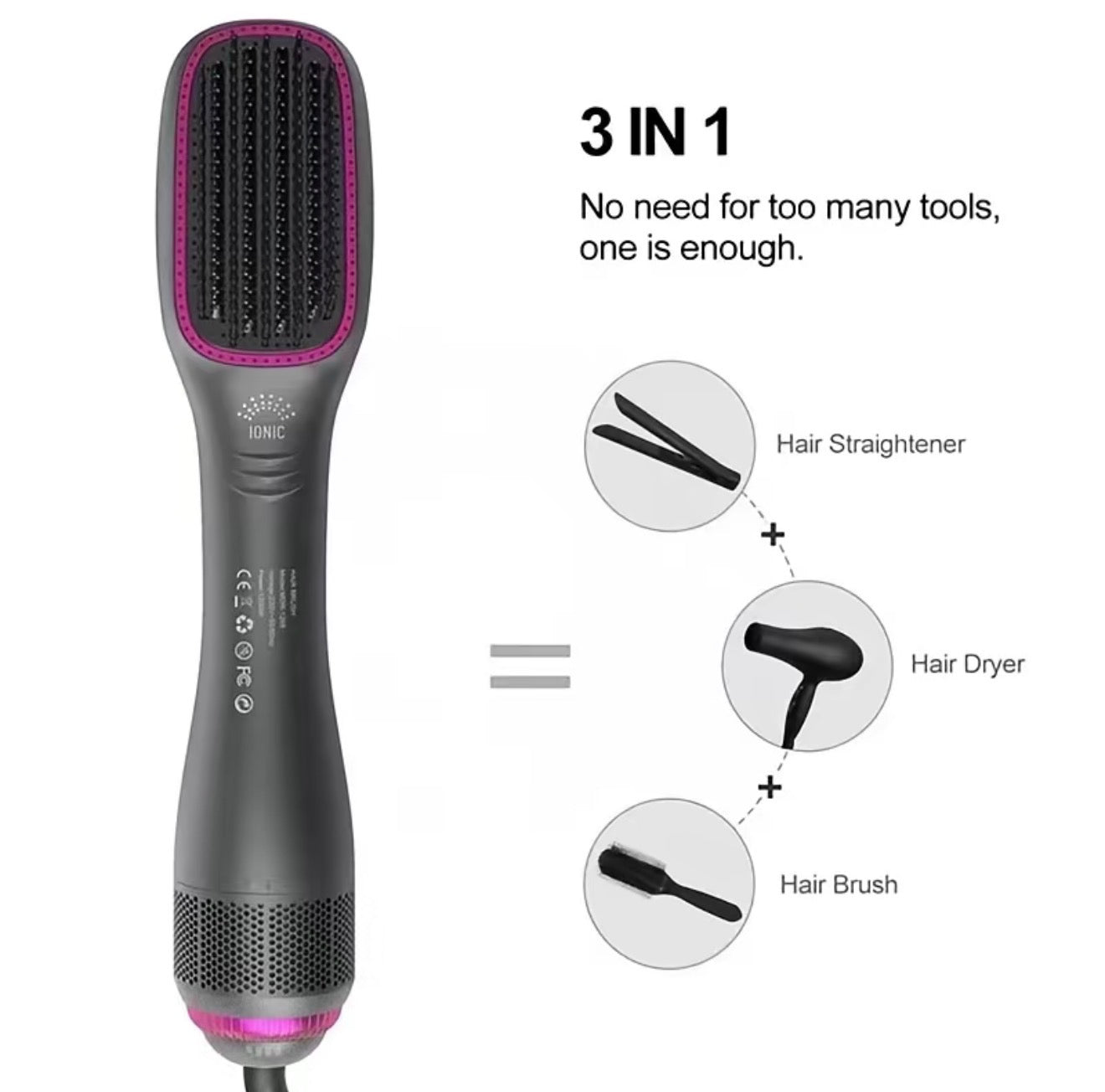 SilkBrush Hair Dryer Styler