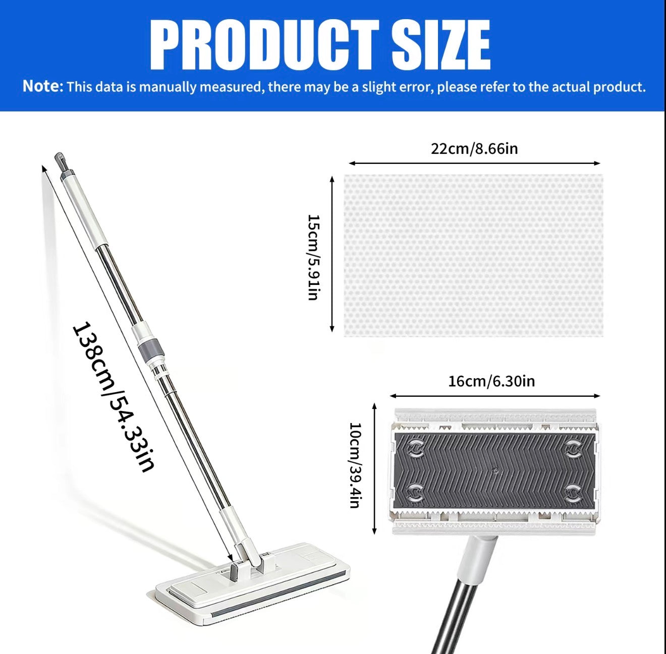 CleanSweep Hands-Free Disposable Mop