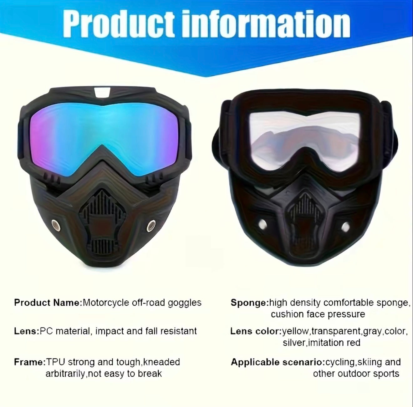 AntiFog Pro Goggles