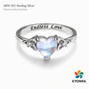 CelticMoon Sterling Love Ring