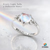 CelticMoon Sterling Love Ring