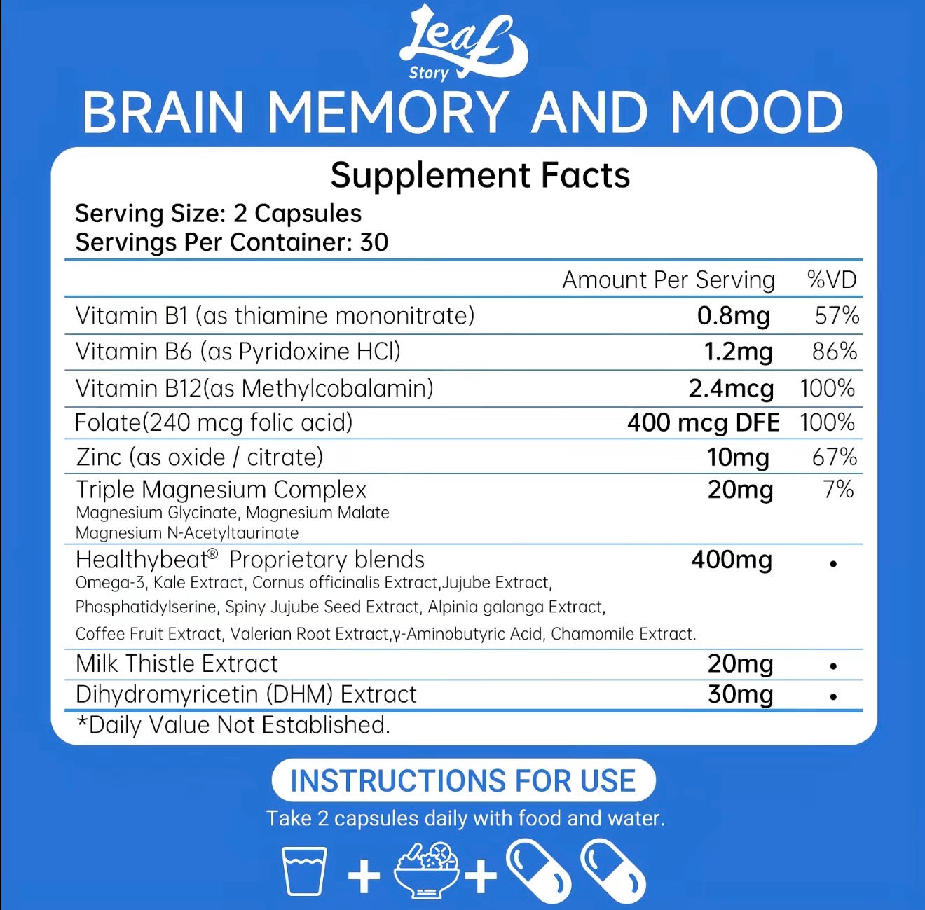 FocusBloom Brain Supplement