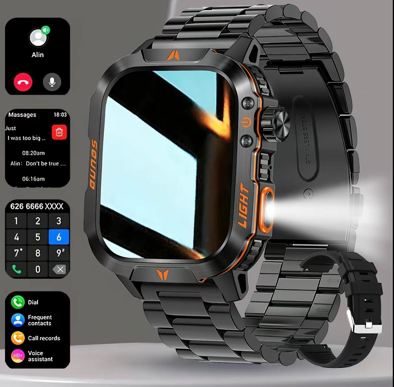 TacticalPro Military Smart Watch