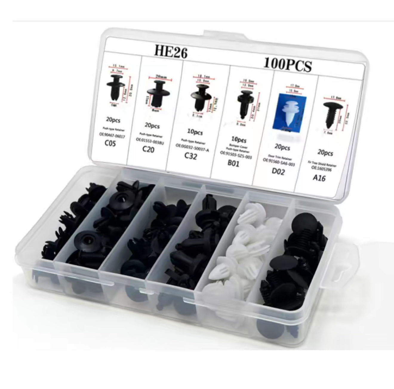 AutoSnap Universal Clip Set