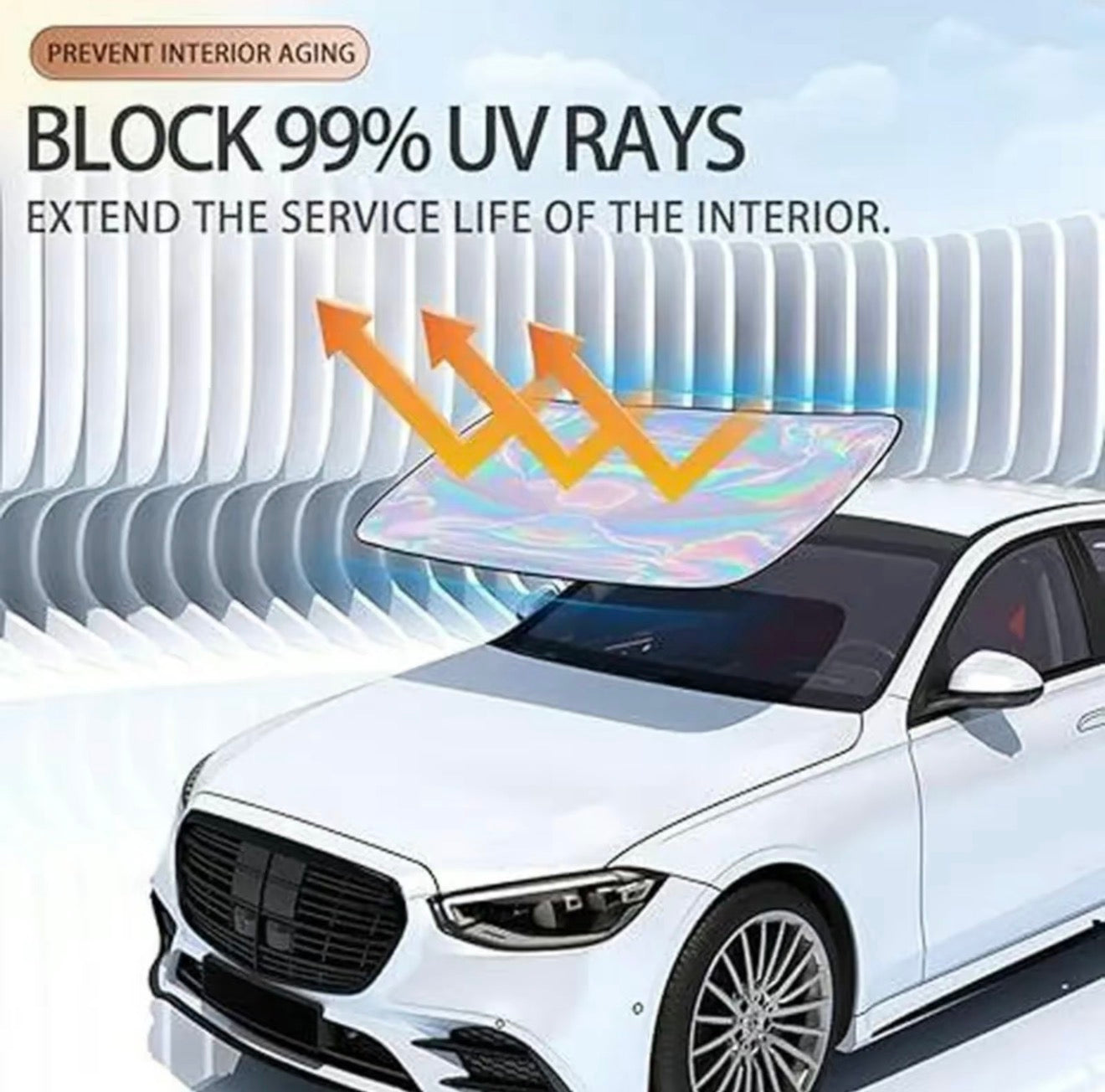ThermaShield Windshield Sunshade