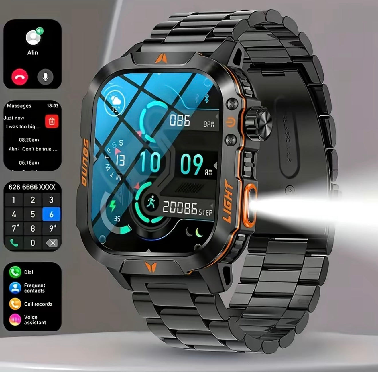 TacticalPro Military Smart Watch