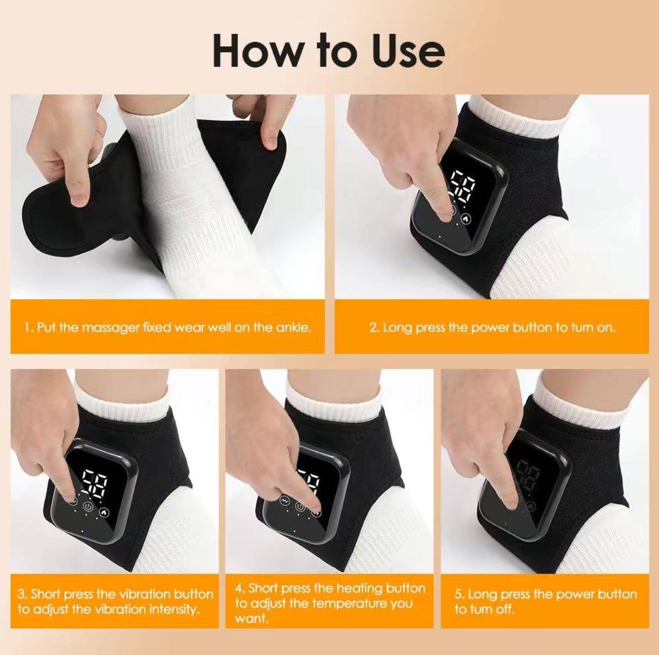 ThermaRelief Ankle Wrap