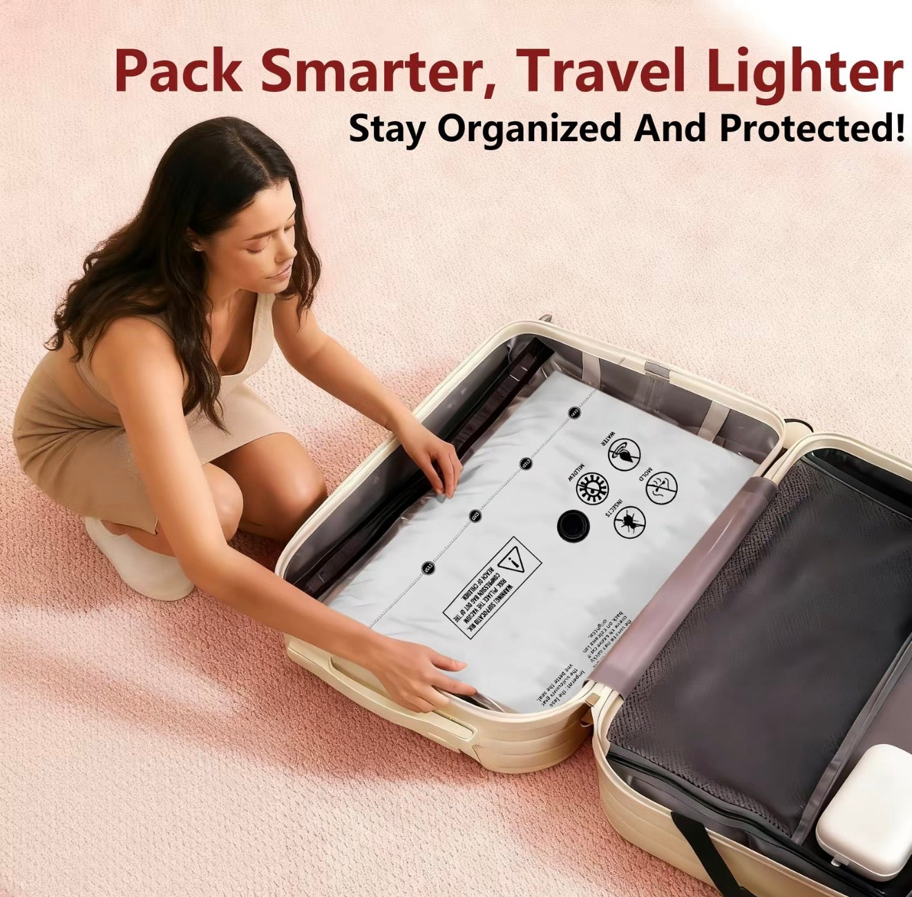 SpaceSeal Travel Compression Bags