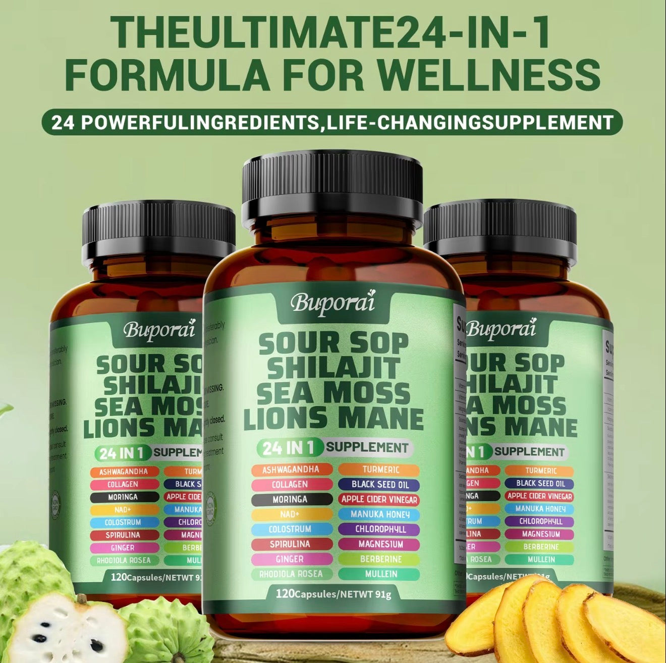 Soursop 24-in-1 Antioxidant Capsules