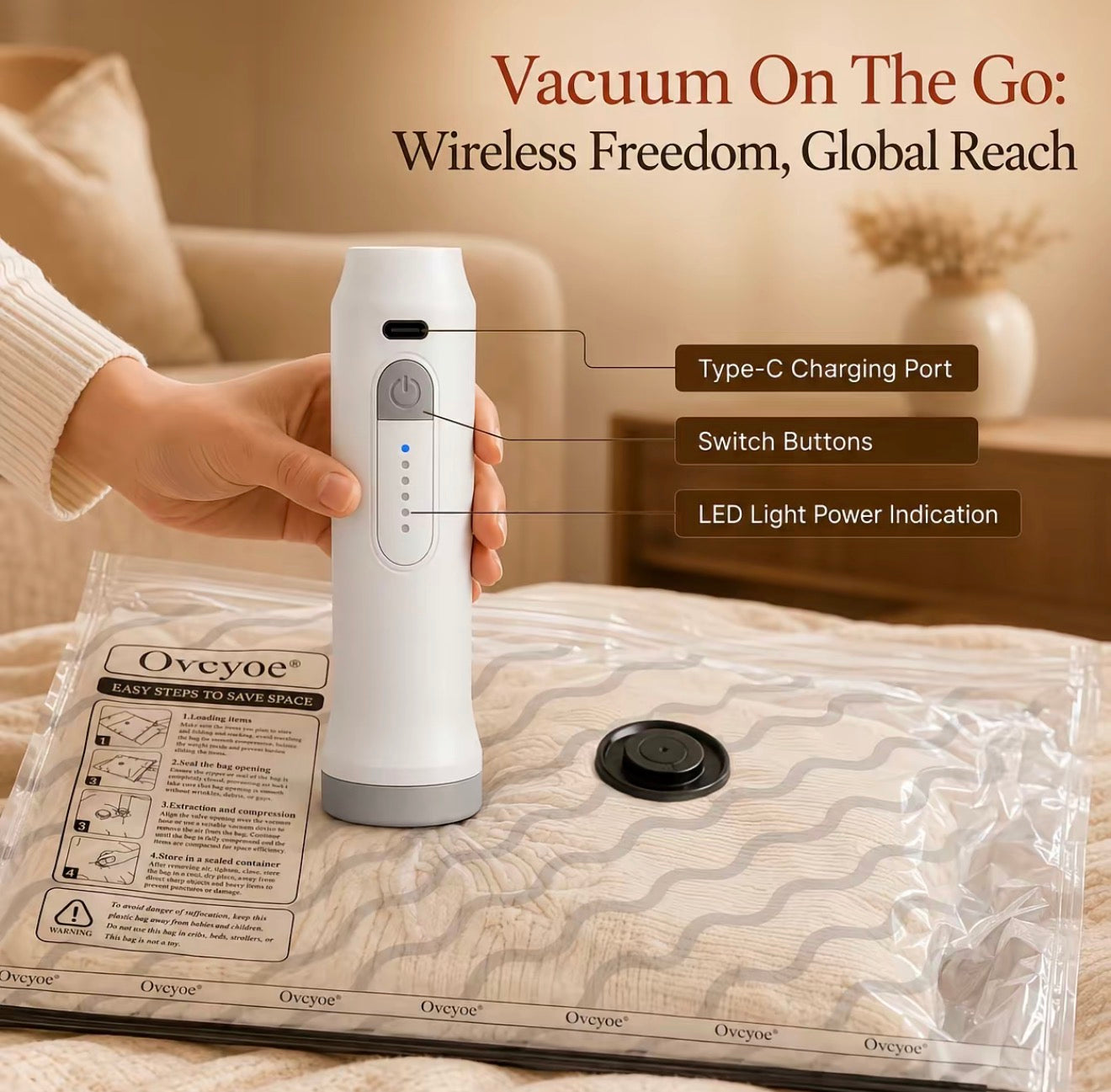 PackSeal Travel Bag Set