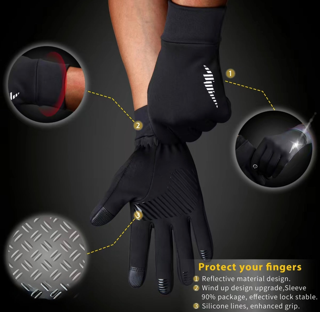FrostGrip Touch Gloves