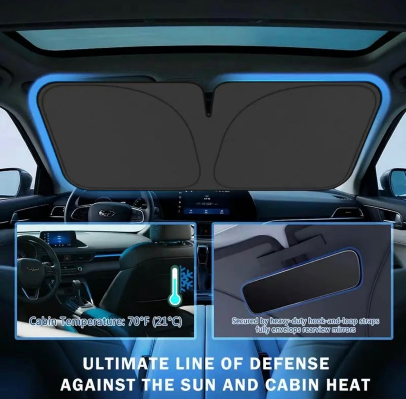 ThermaShield Windshield Sunshade
