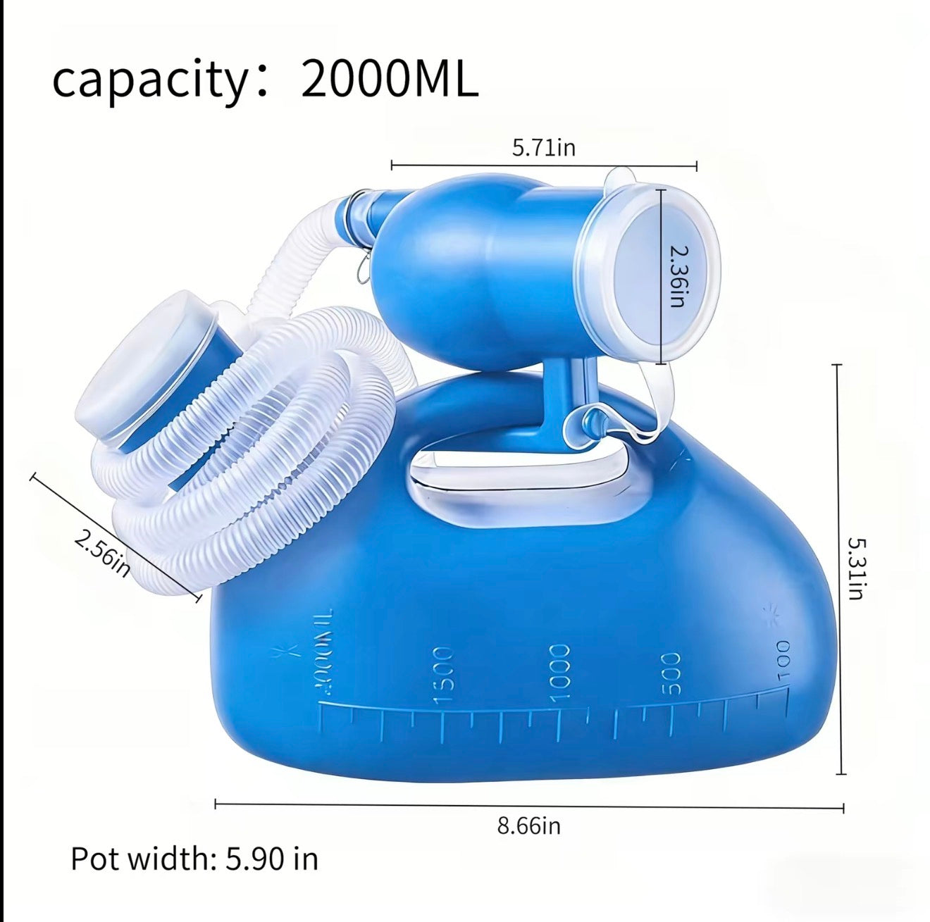 QuietRelief Portable Urinal