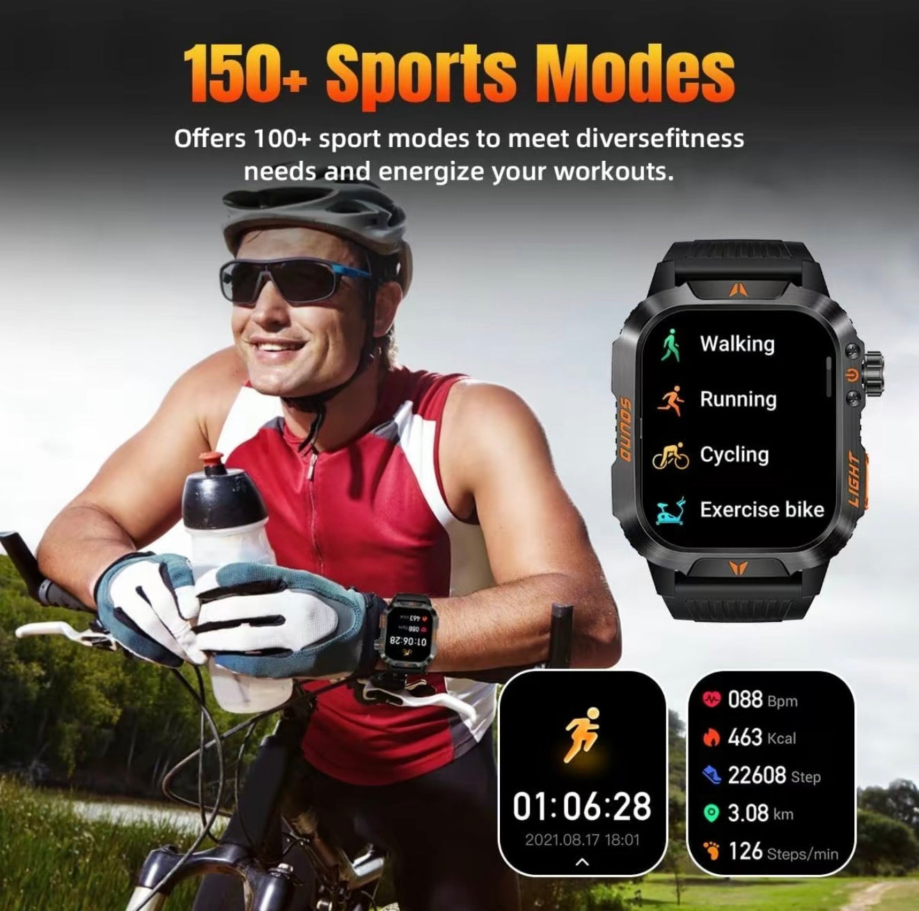 TacticalPro Military Smart Watch