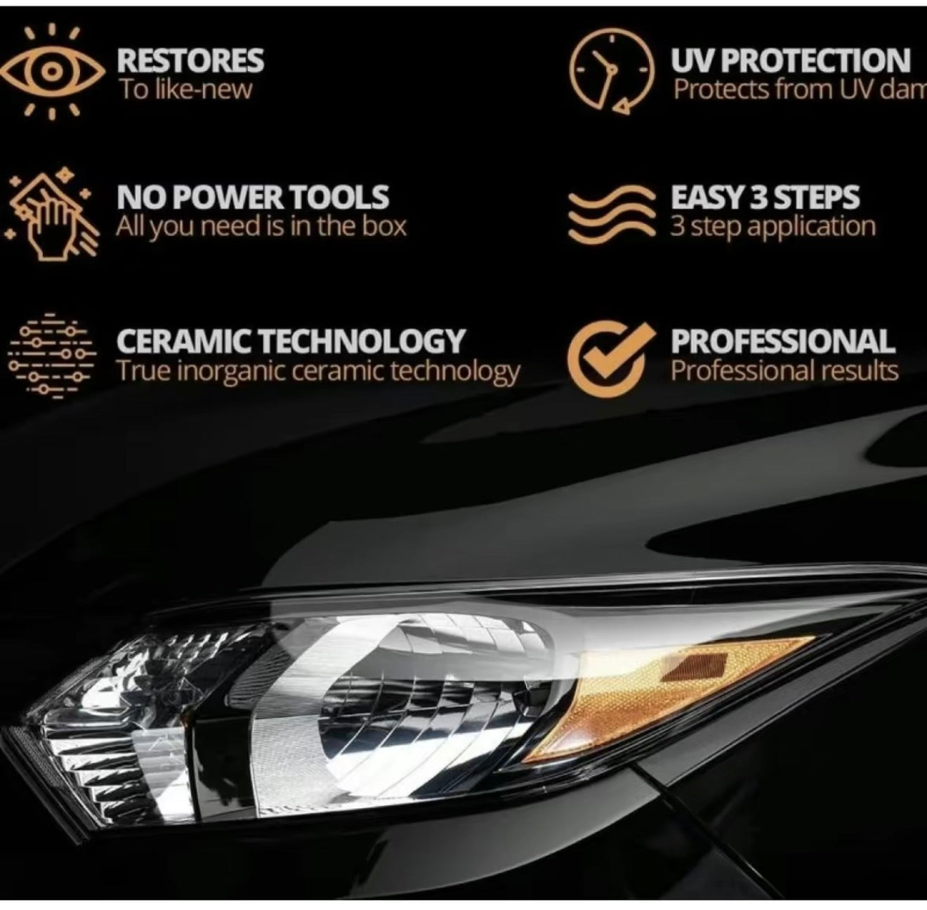 CrystalBeam Headlight Restorer