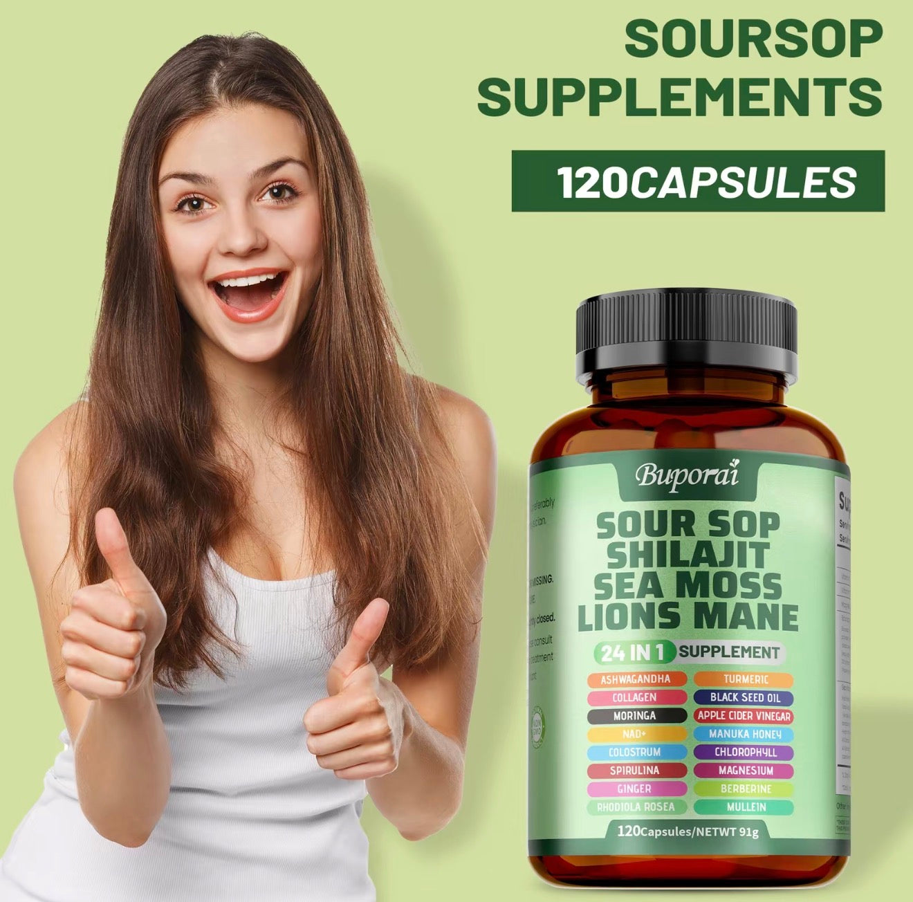 Soursop 24-in-1 Antioxidant Capsules