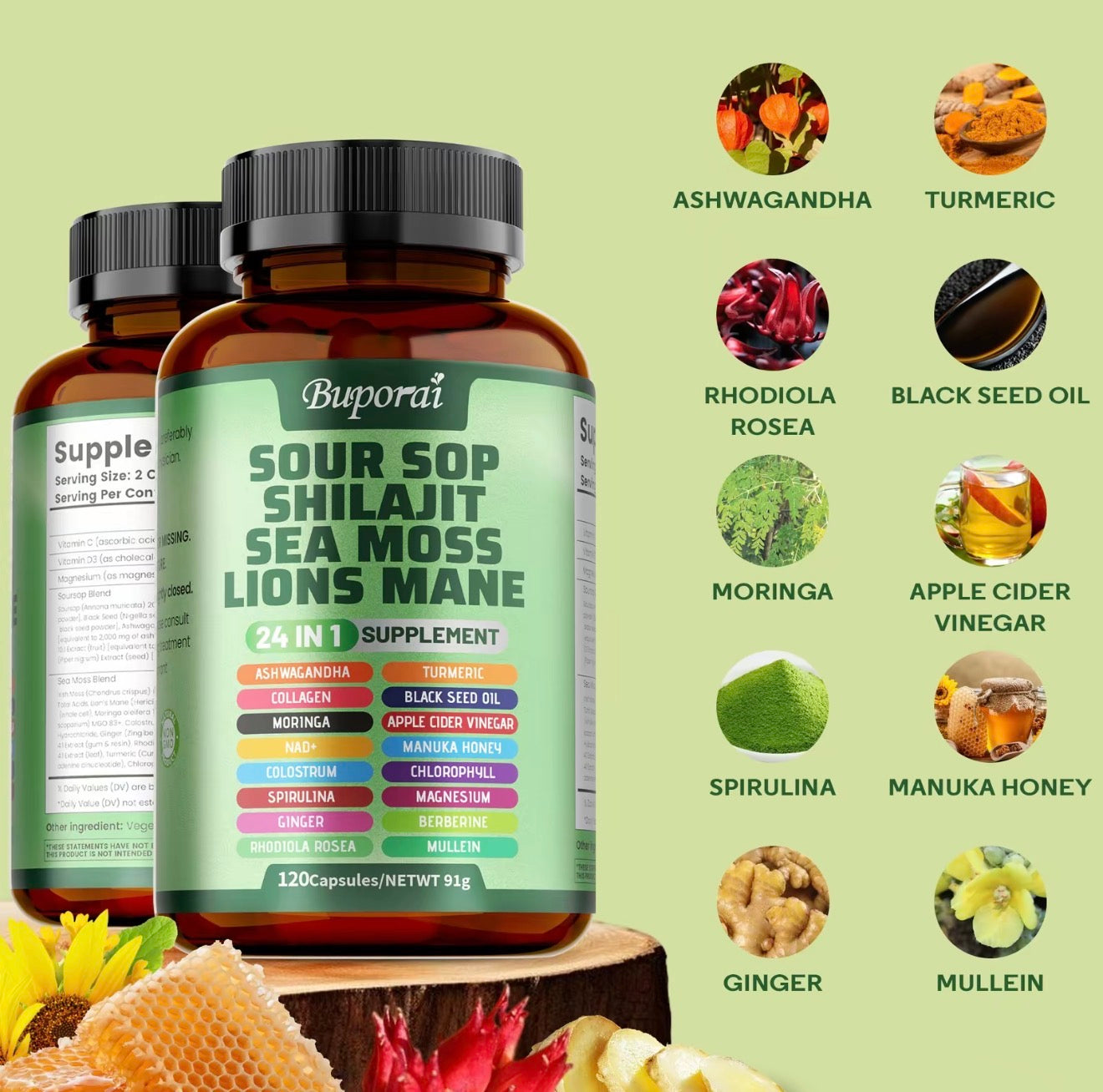 Soursop 24-in-1 Antioxidant Capsules