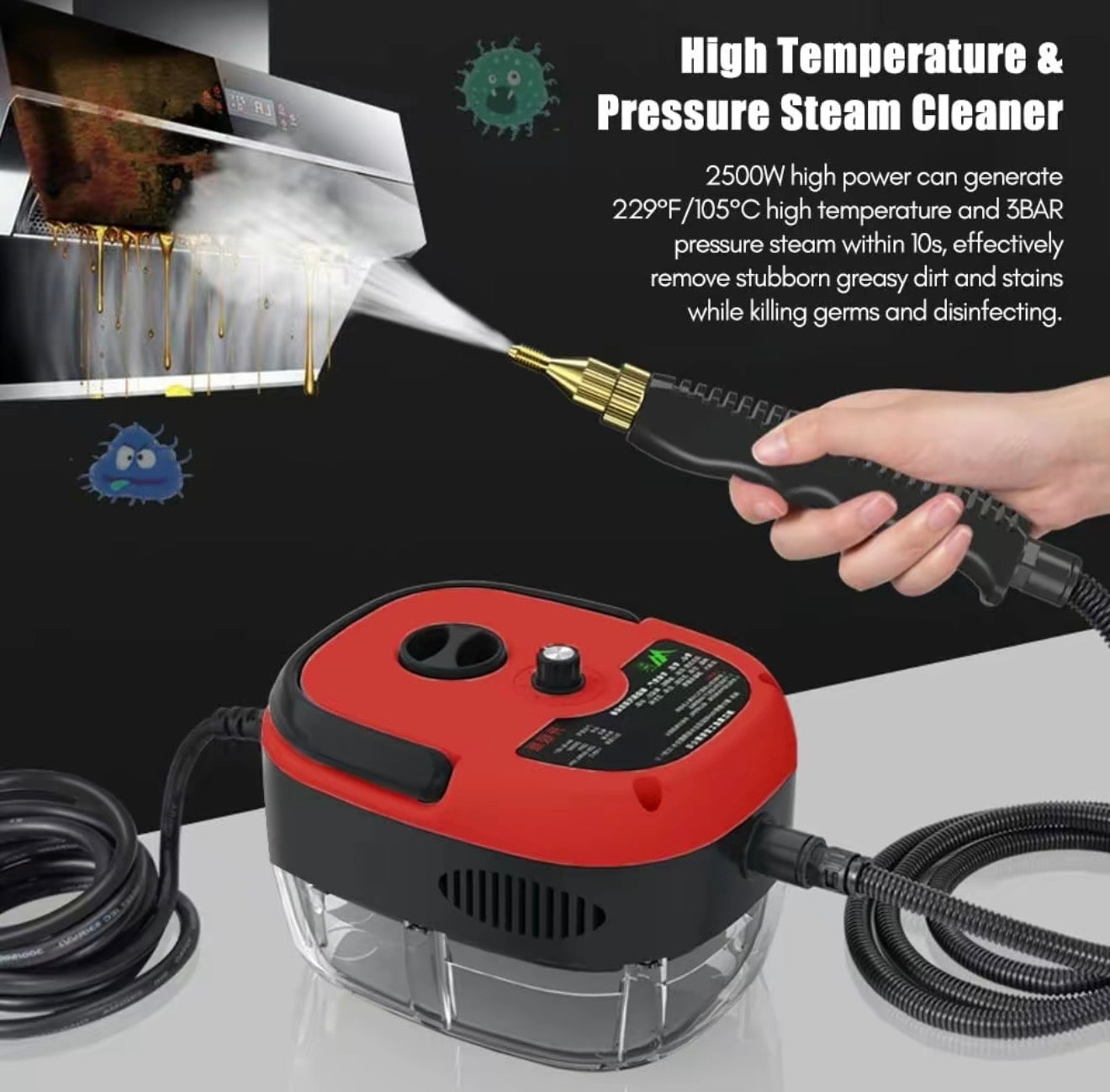 VaporPro Elite Steam Cleaner