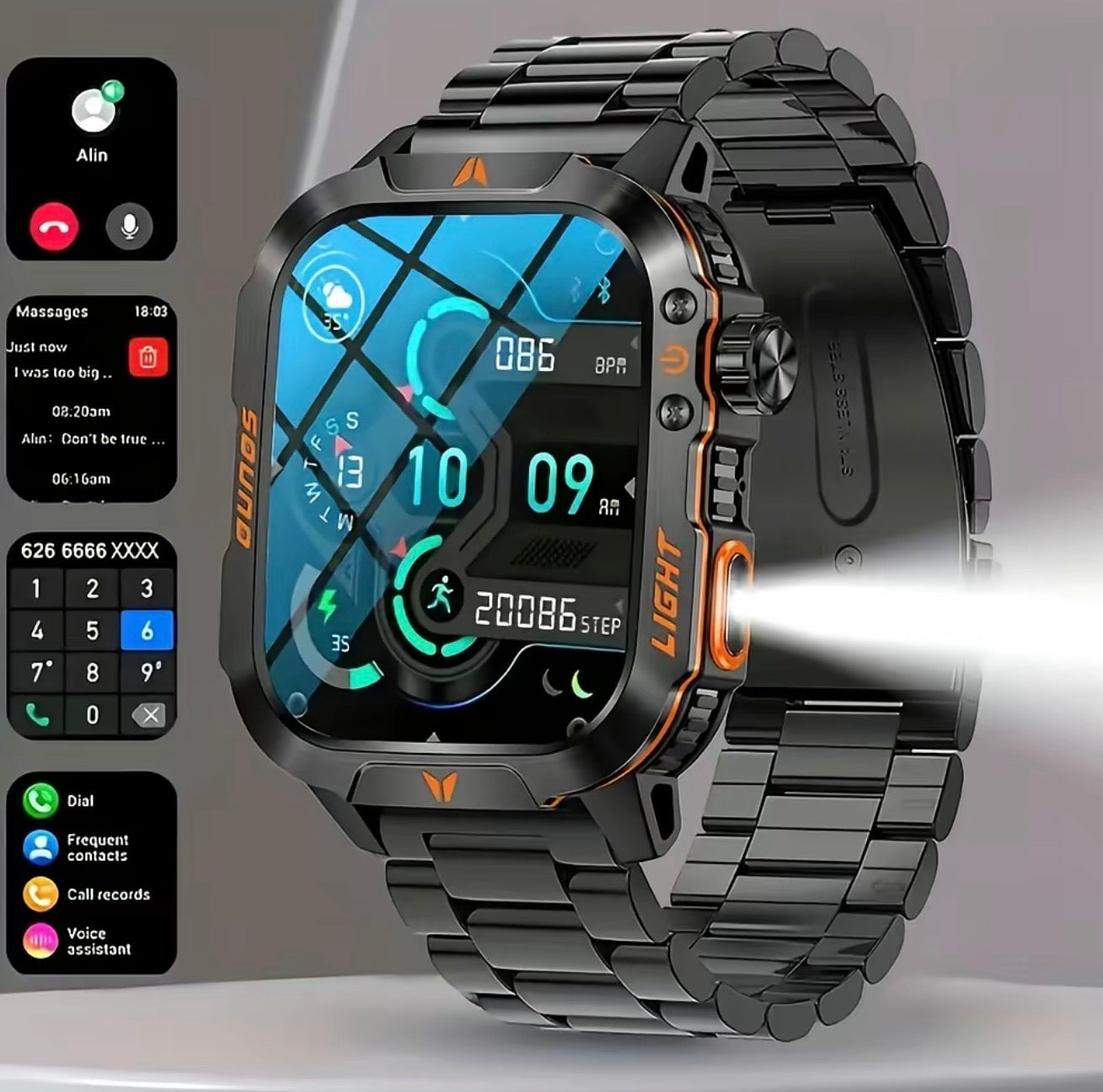 TacticalPro Military Smart Watch