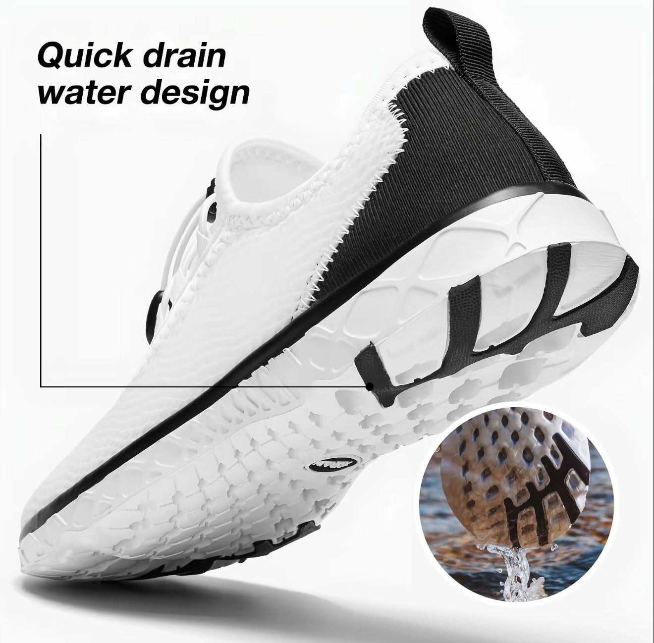 AquaStep Men’s Water Shoes