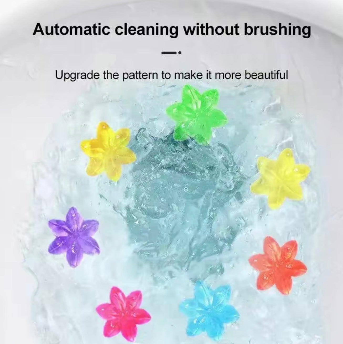 AromaFlush Toilet Gel Cleaner – 1 Box with 3 Packs (42 Fresh Uses)