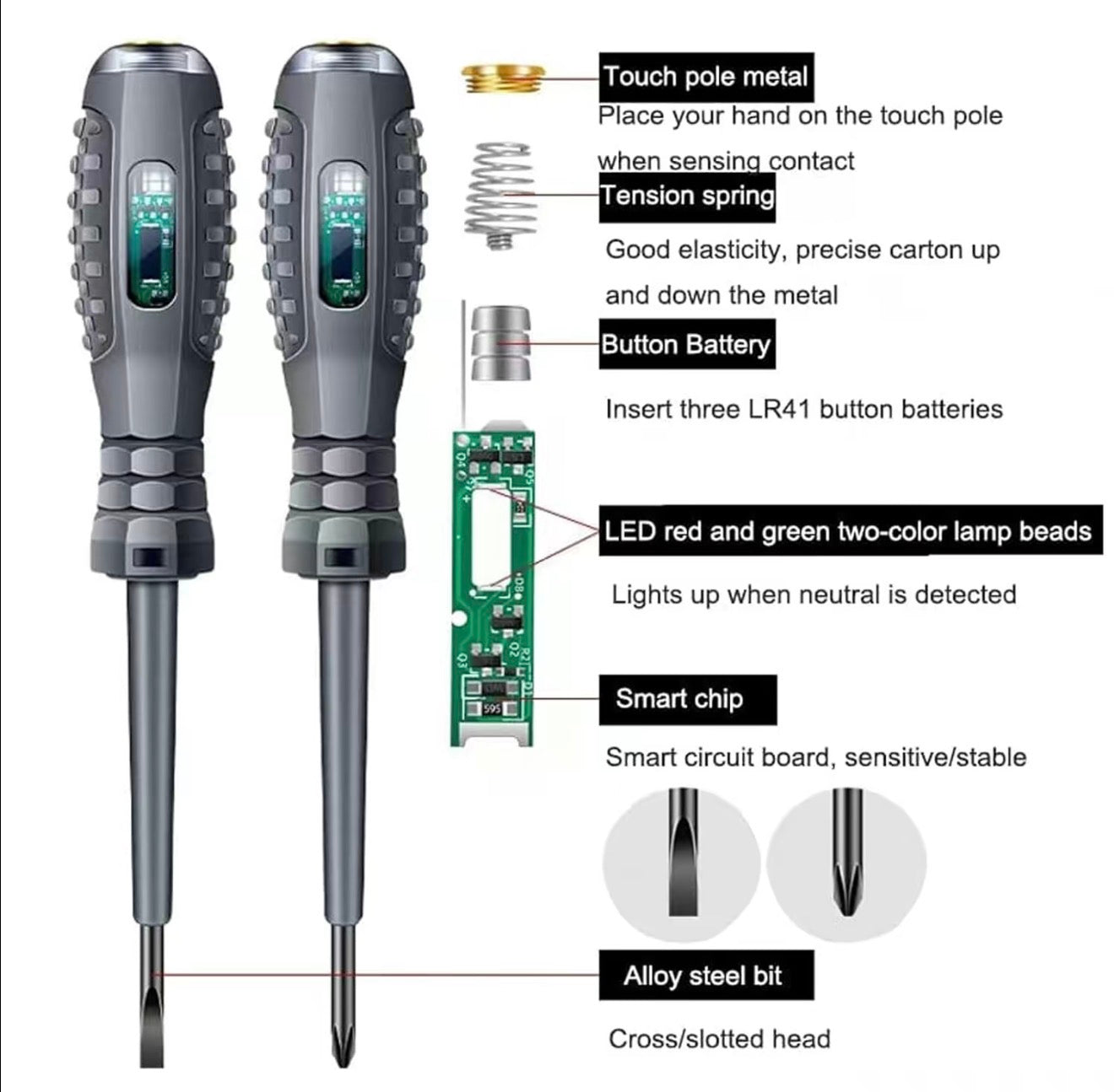 VoltPro Tester Screwdriver Set