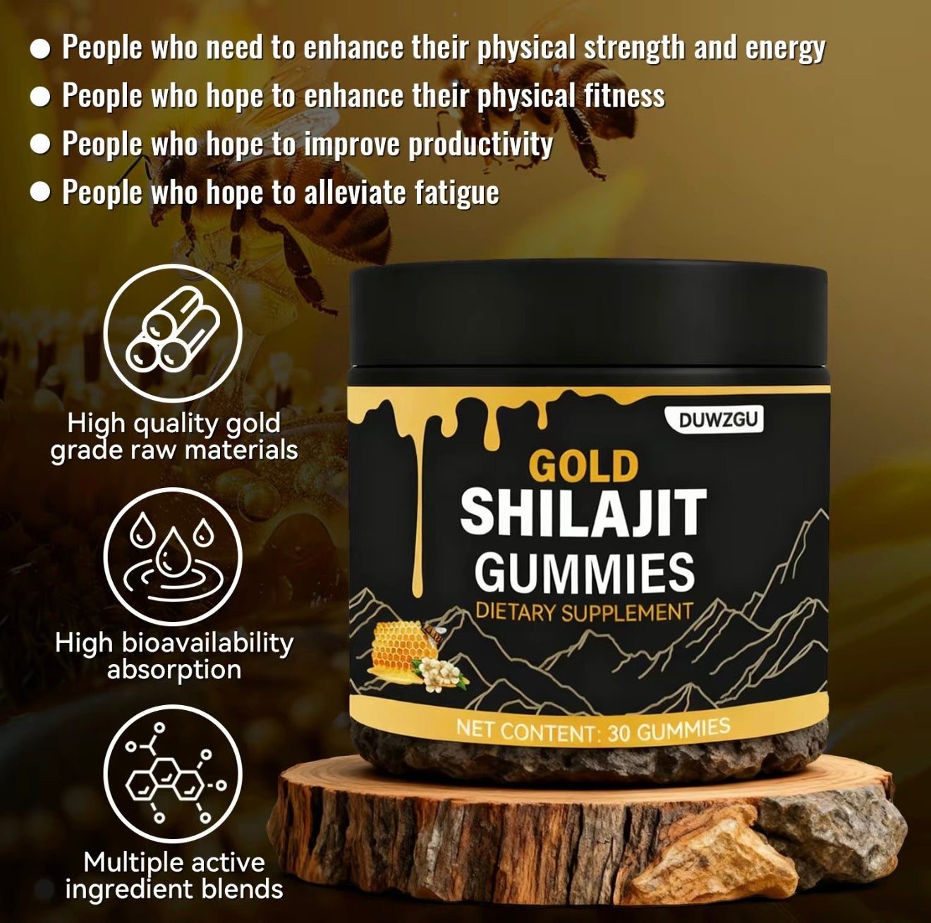 ShilaBoost Energy Gummies