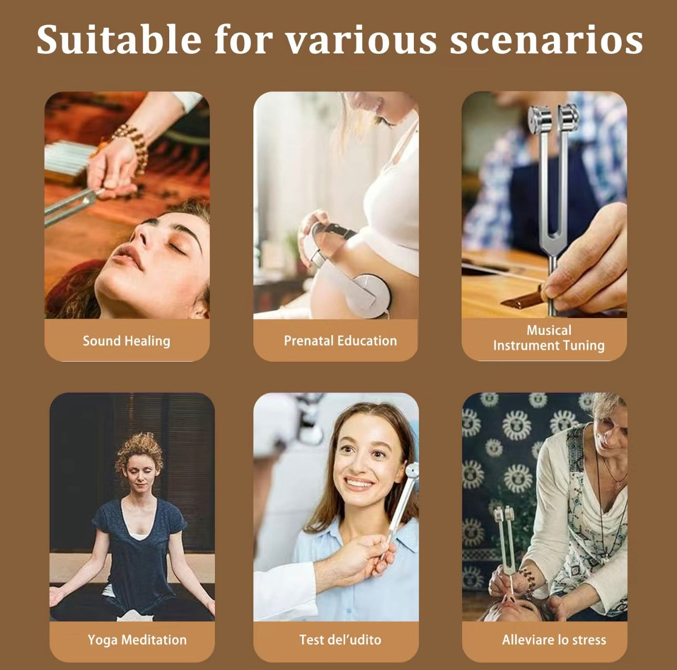 SoundTherapy Tuning Fork Set