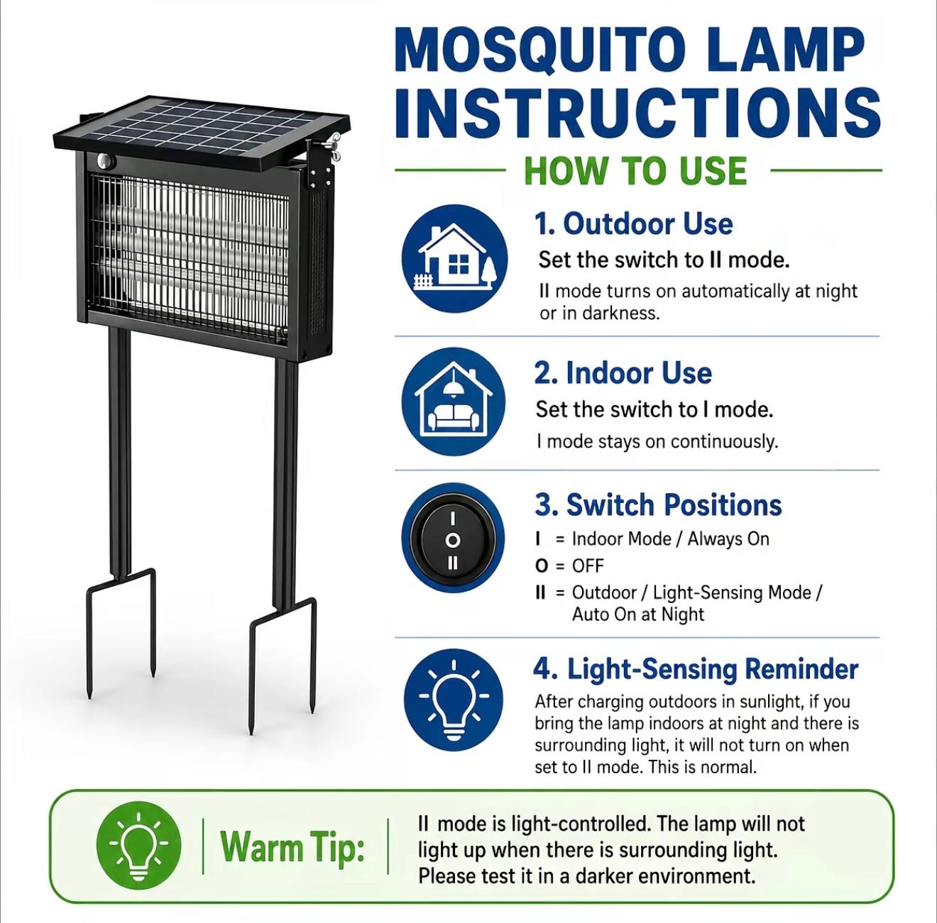 SolarZap Bug Zapper